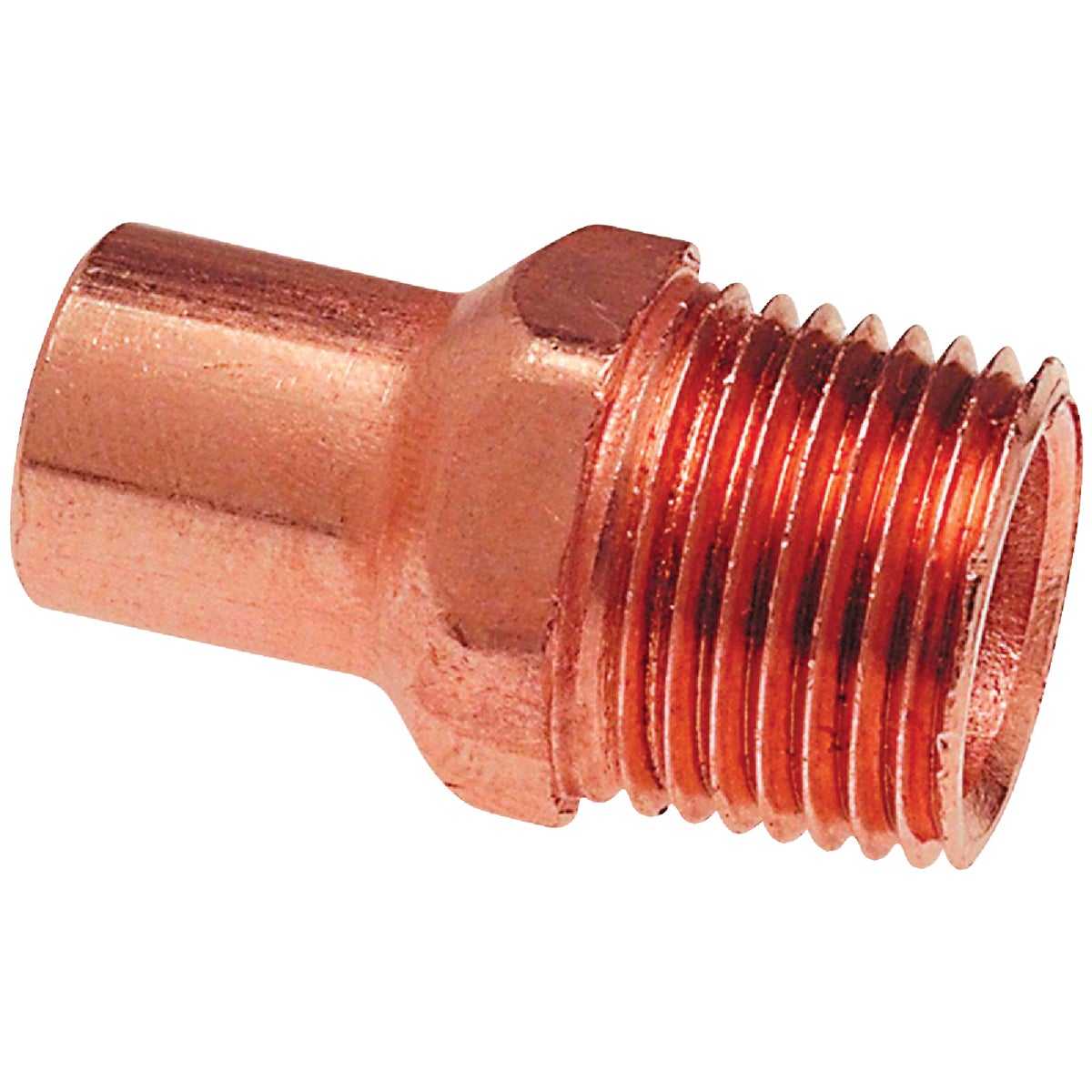 Mueller Streamline 1/2 In. FTGxM Copper Pipe Adapter 442202