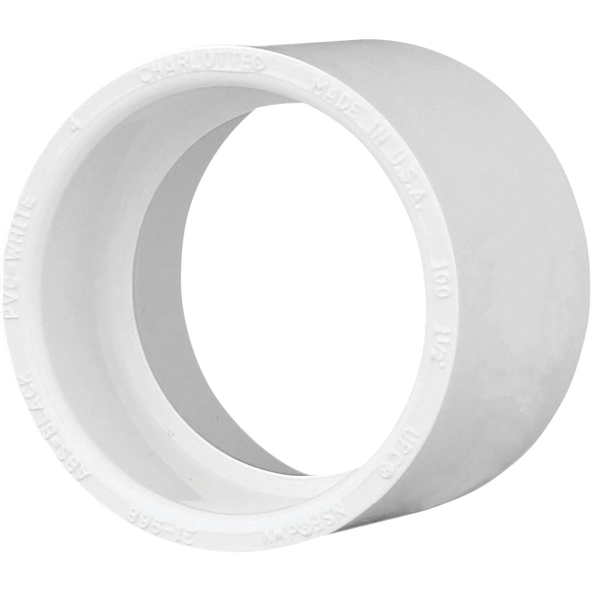 1-1/2" PVC-DWV COUPLING