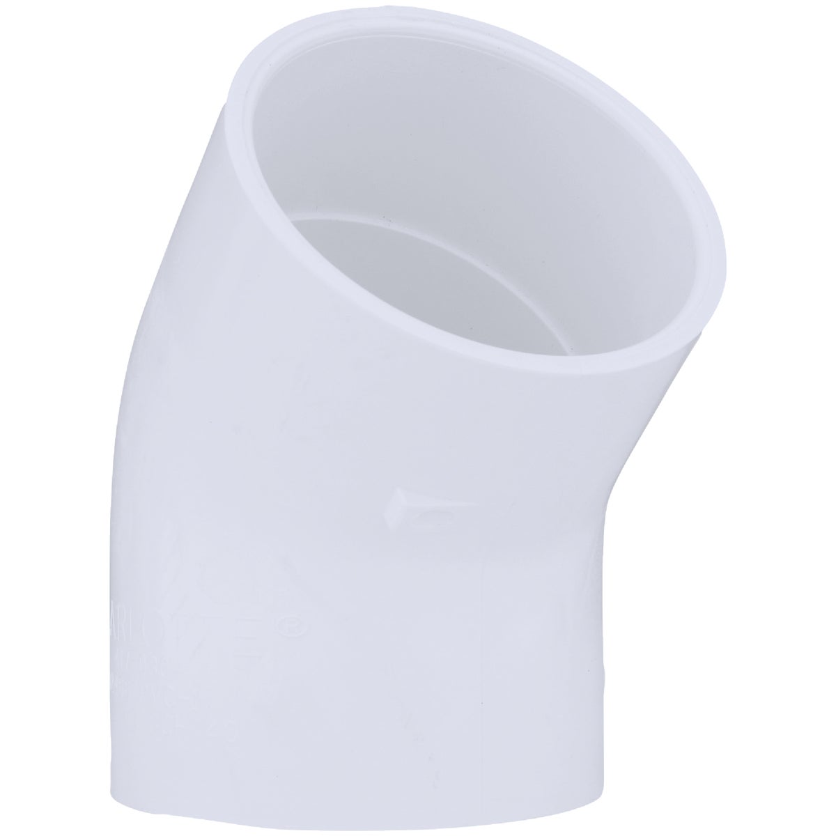 3" 45D SCH40 PVC ELBOW