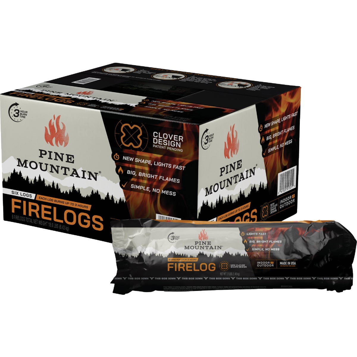3 HOUR FIRE LOG
