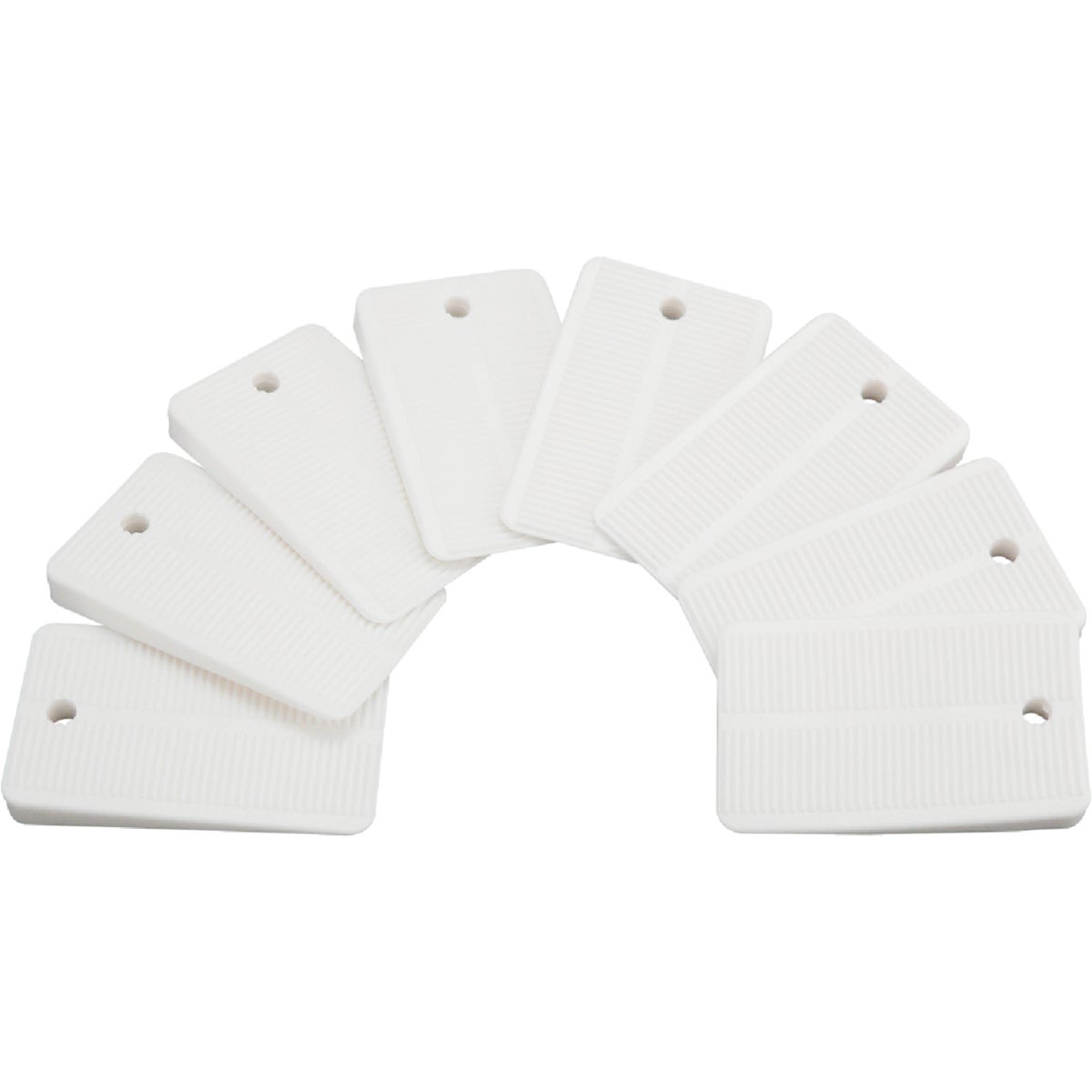 8PK PLASTIC TOILET SHIM