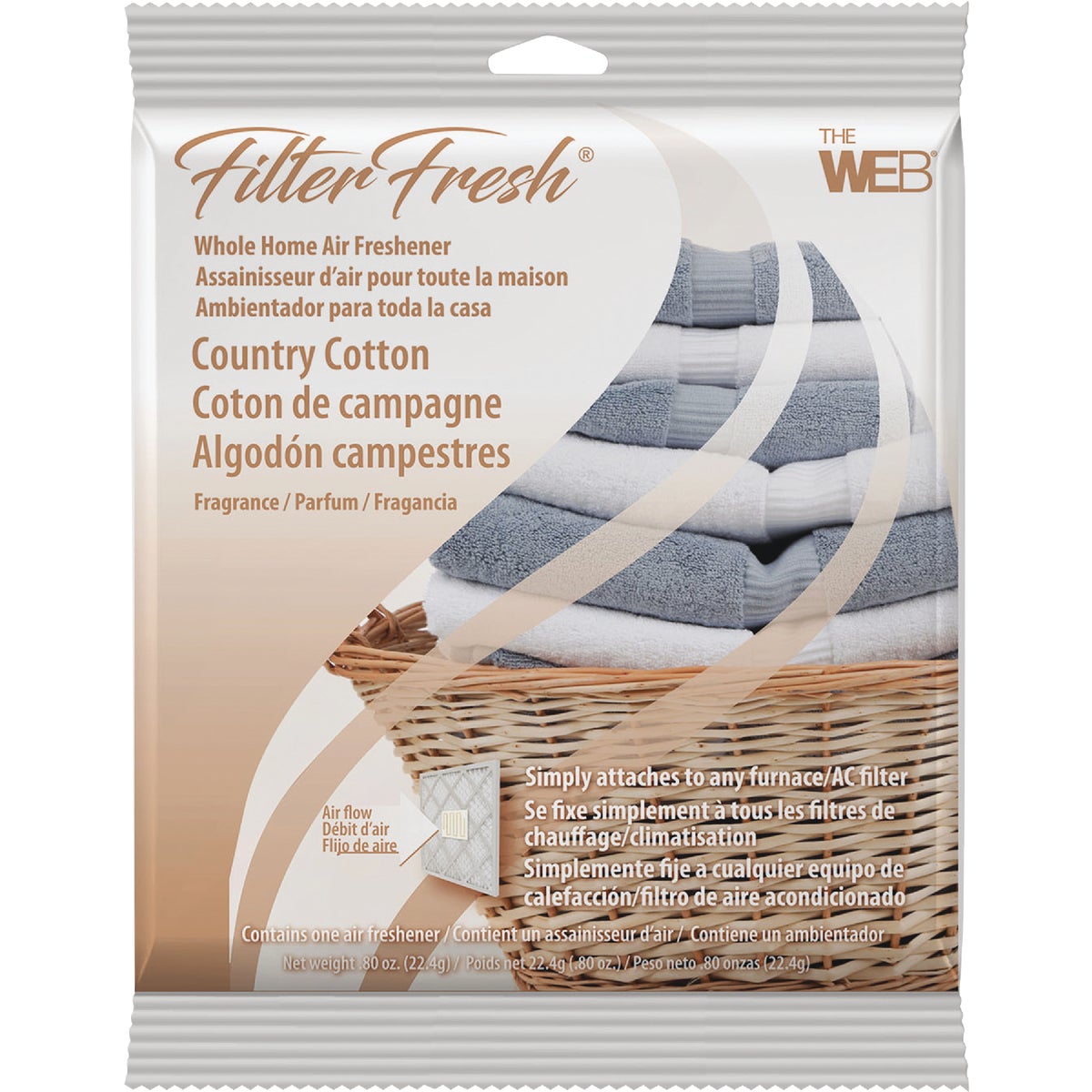 COTTN FLTR AIR FRESHENER