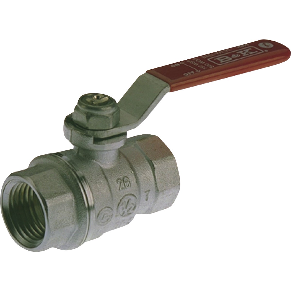 1/4" FIP CHRM BALL VALVE