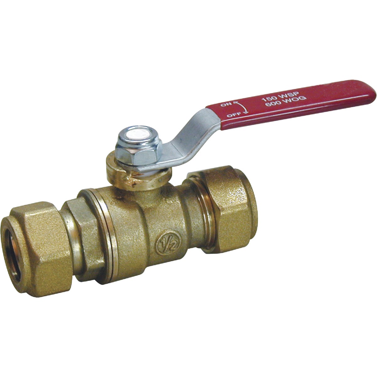 1/2" COMP BALL VALVE