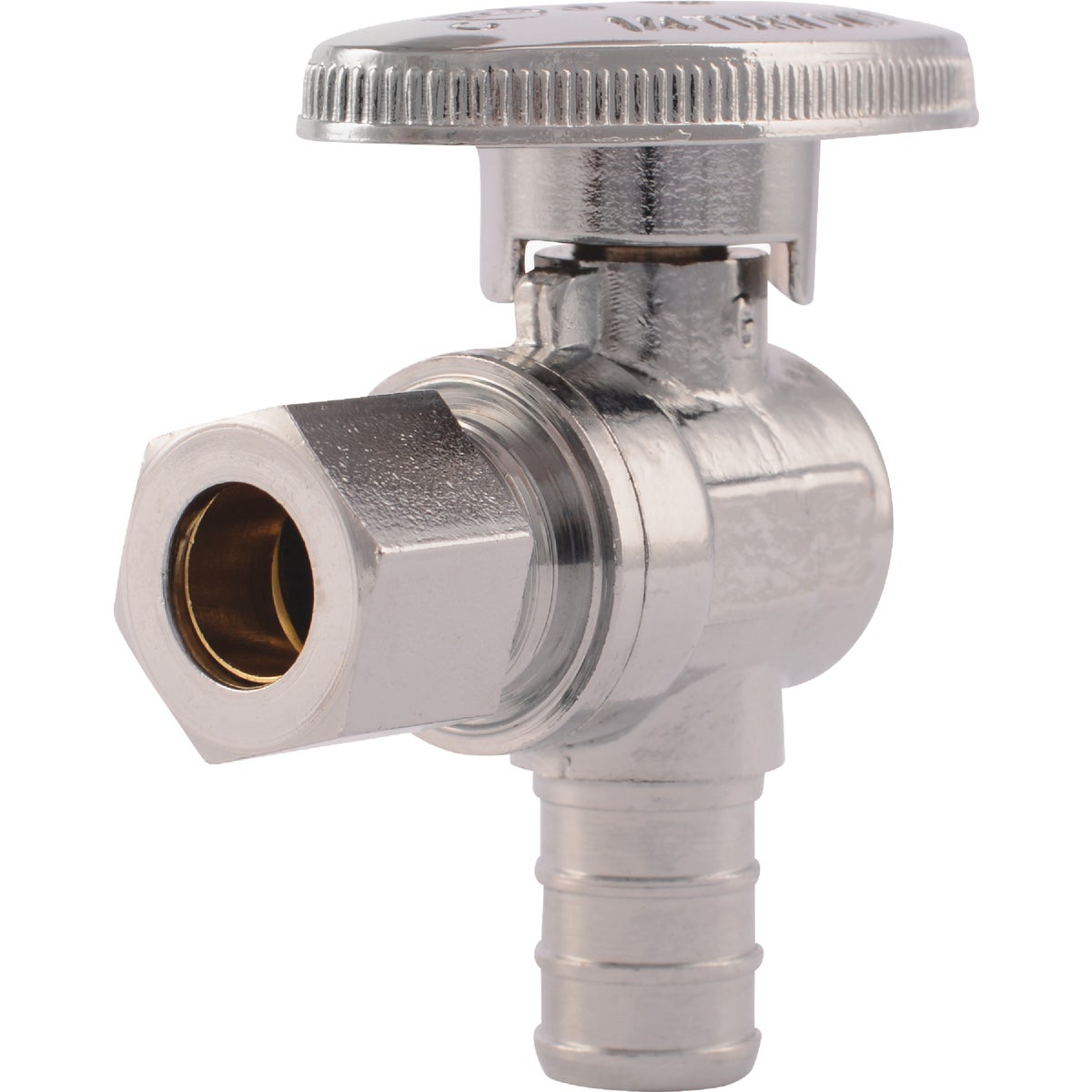 SharkBite Quarter Turn Chrome Stop Angle Valve 461681