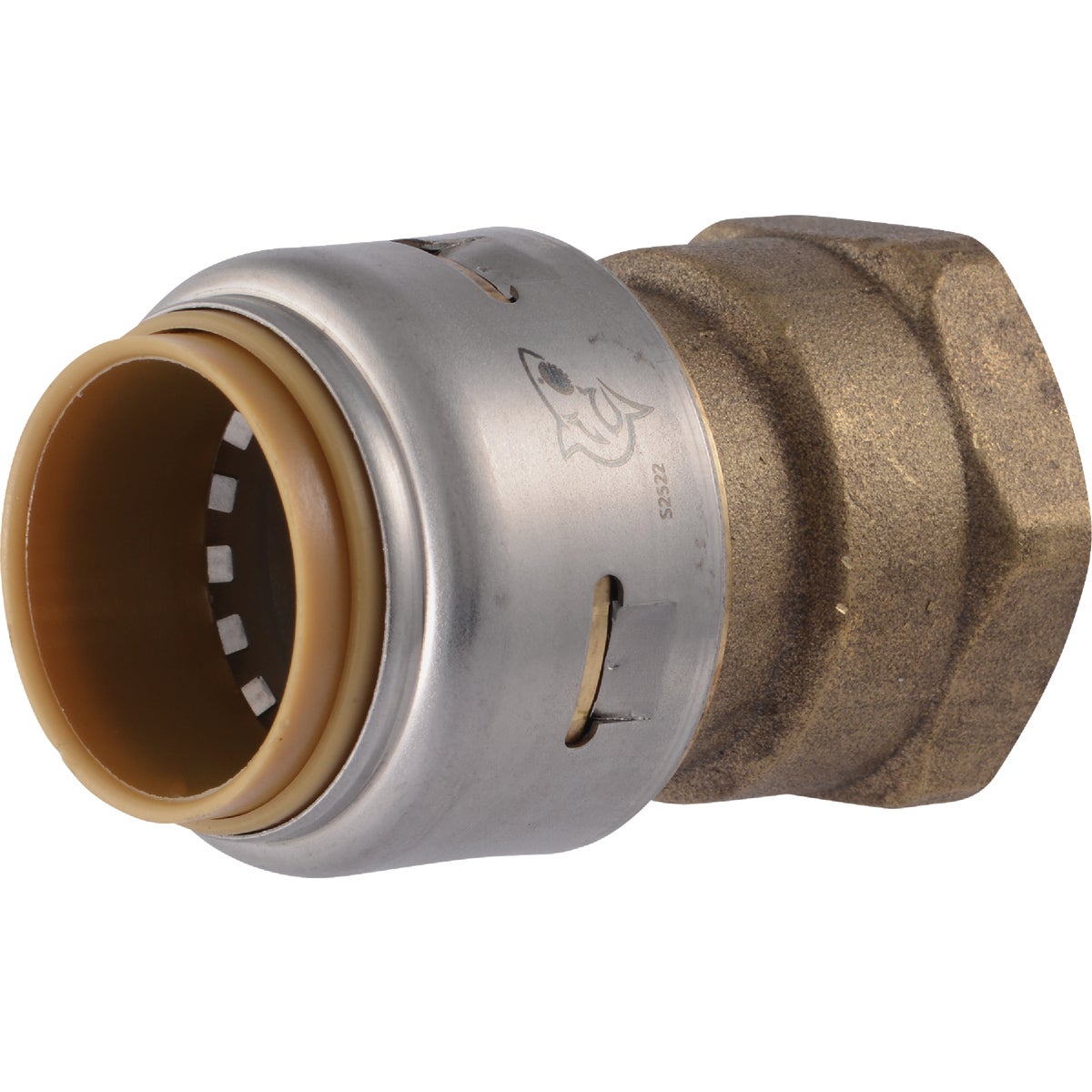 SharkBite Push-to-Connect Brass Female Adapter 461798