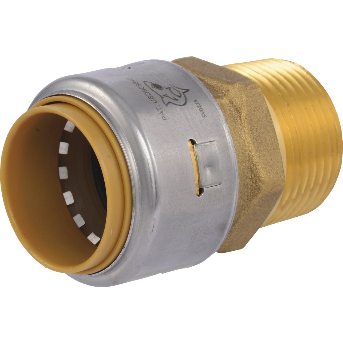 SharkBite Push-to-Connect Brass Male Adapter 461832