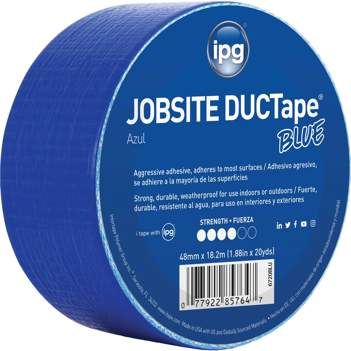 20YDS BLUE DUCT TAPE