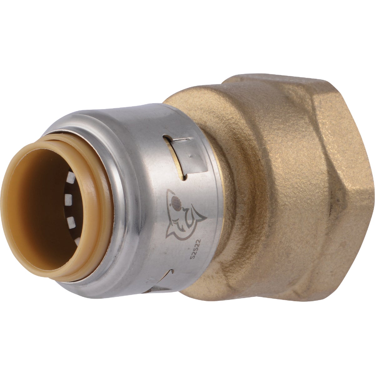 SharkBite Push-to-Connect Brass Female Adapter 464392