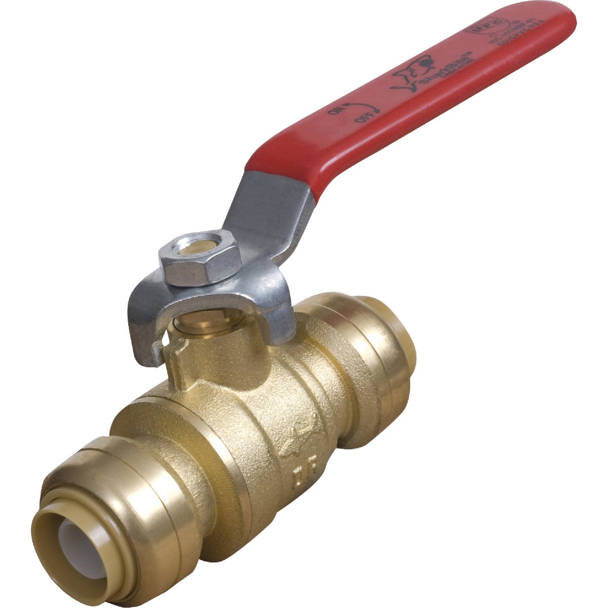 SharkBite Brass Push-Fit Ball Valve 464937