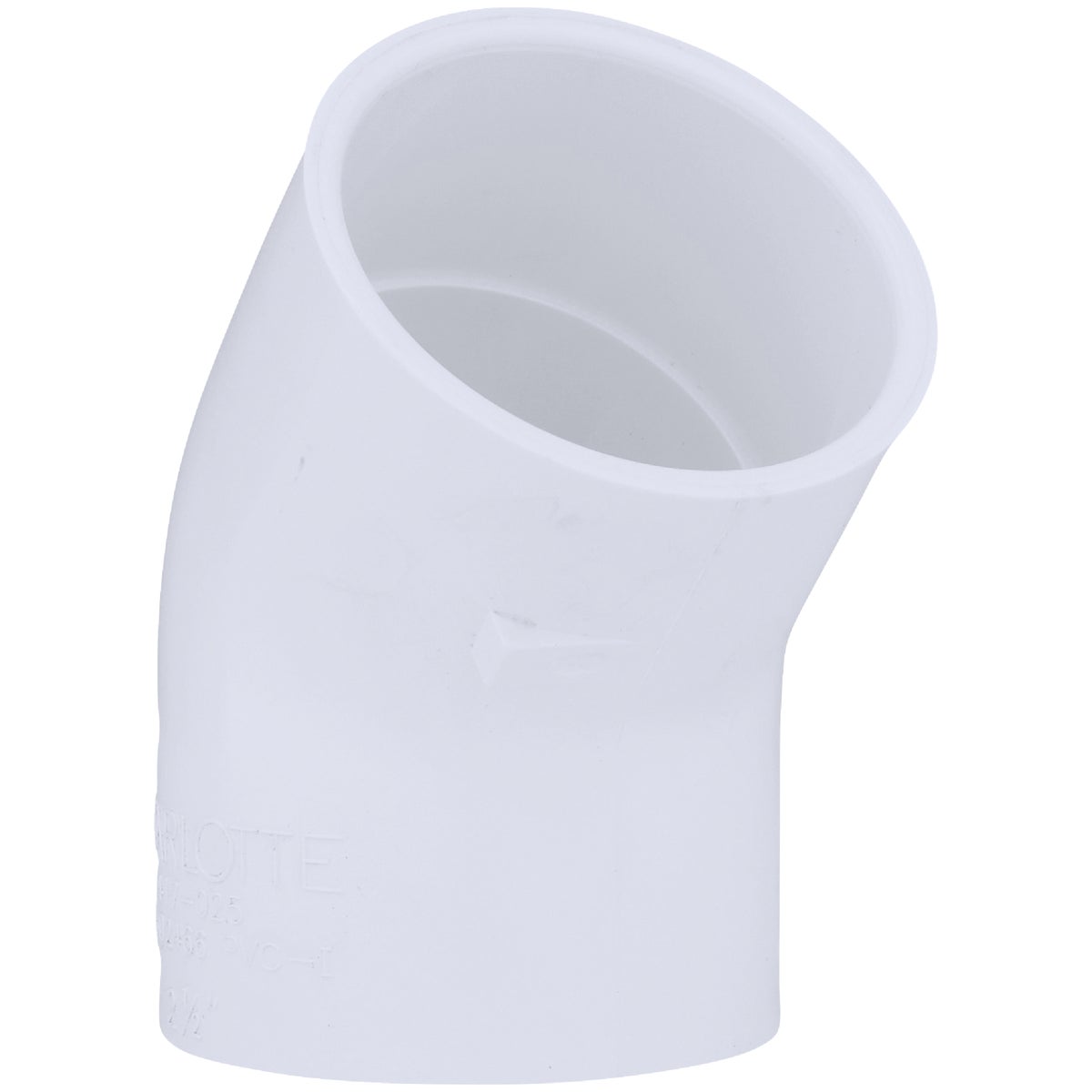 2-1/2" 45D S40 PVC ELBOW