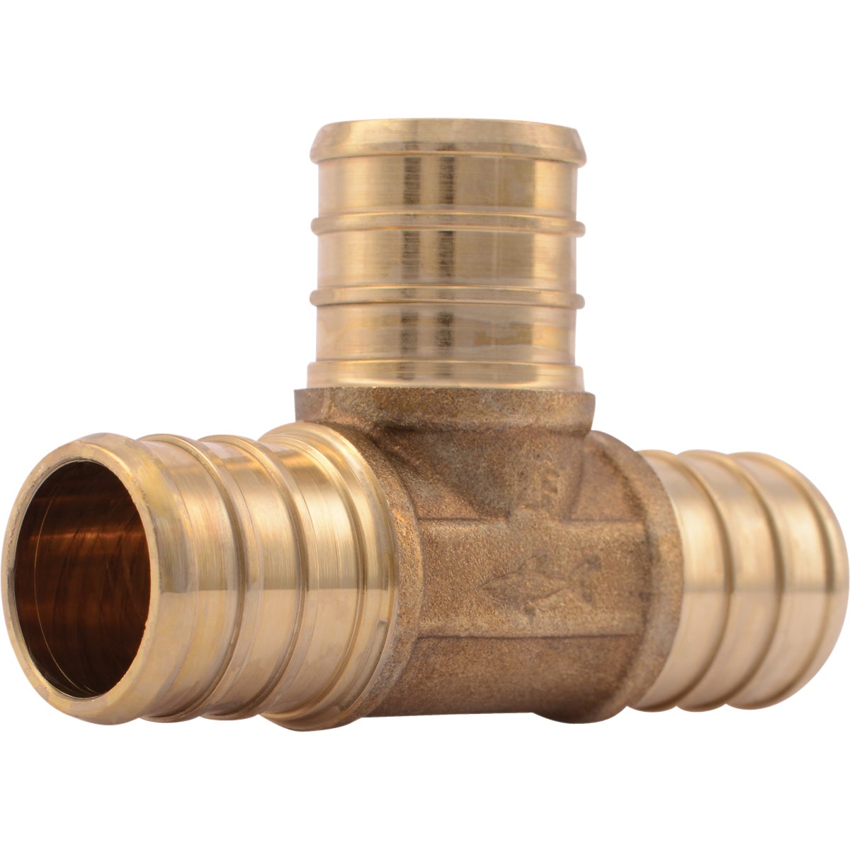 SharkBite Brass Barb PEX Tee 466640