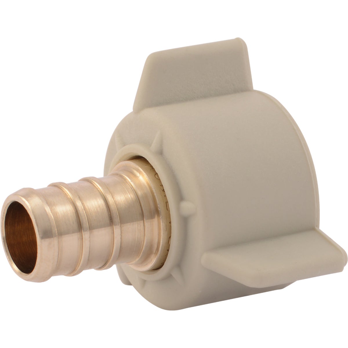 SharkBite Brass Straight Swivel Adapter 466670