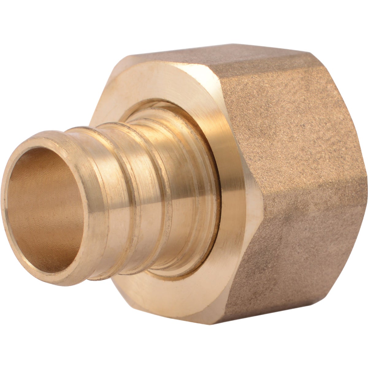 SharkBite Brass Straight Swivel Adapter 466677