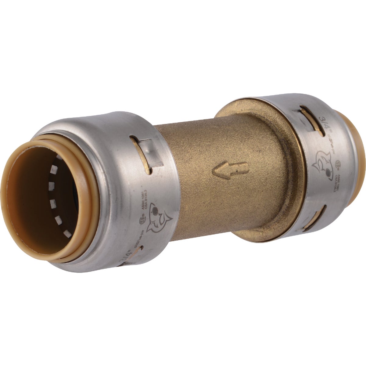 SharkBite Push-to-Connect Brass Check Valve 467079