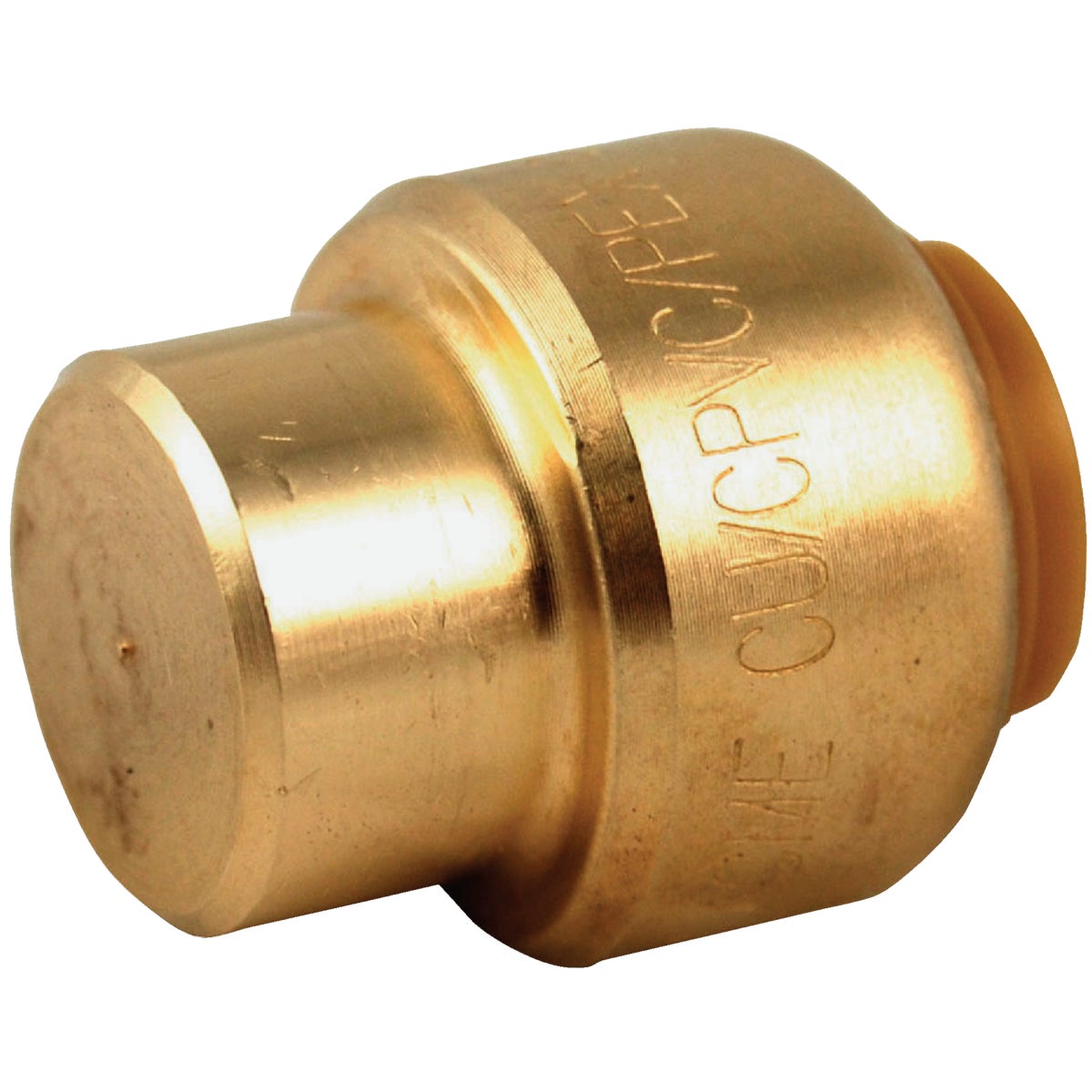 SharkBite Push-to-Connect Brass End Cap 467195
