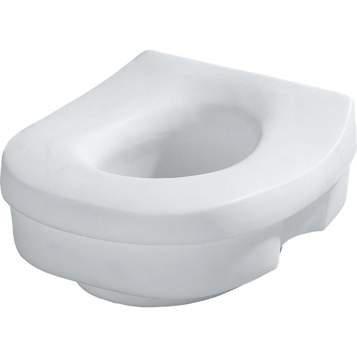 Moen Elevated White Toilet Seat For Round Or Elongated Bowl 474614
