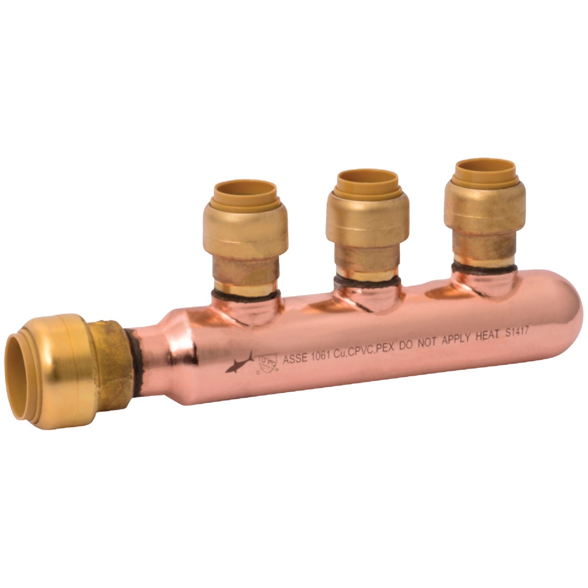 3 PORT MANIFOLD CLOSED