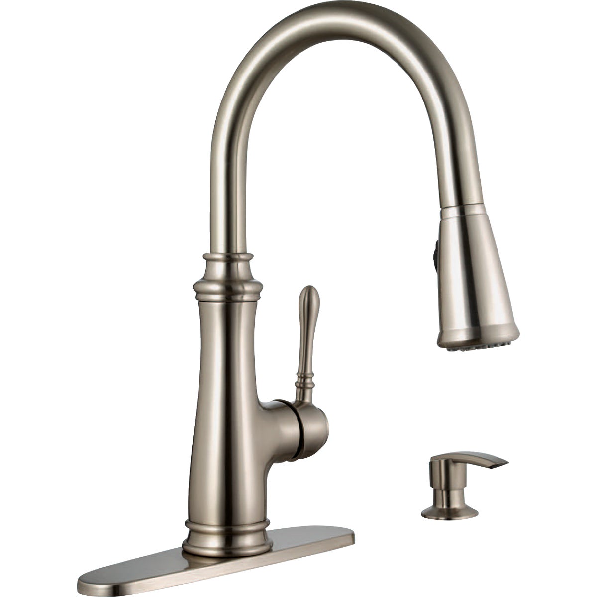 1H BN SPRY/STRM FAUCET