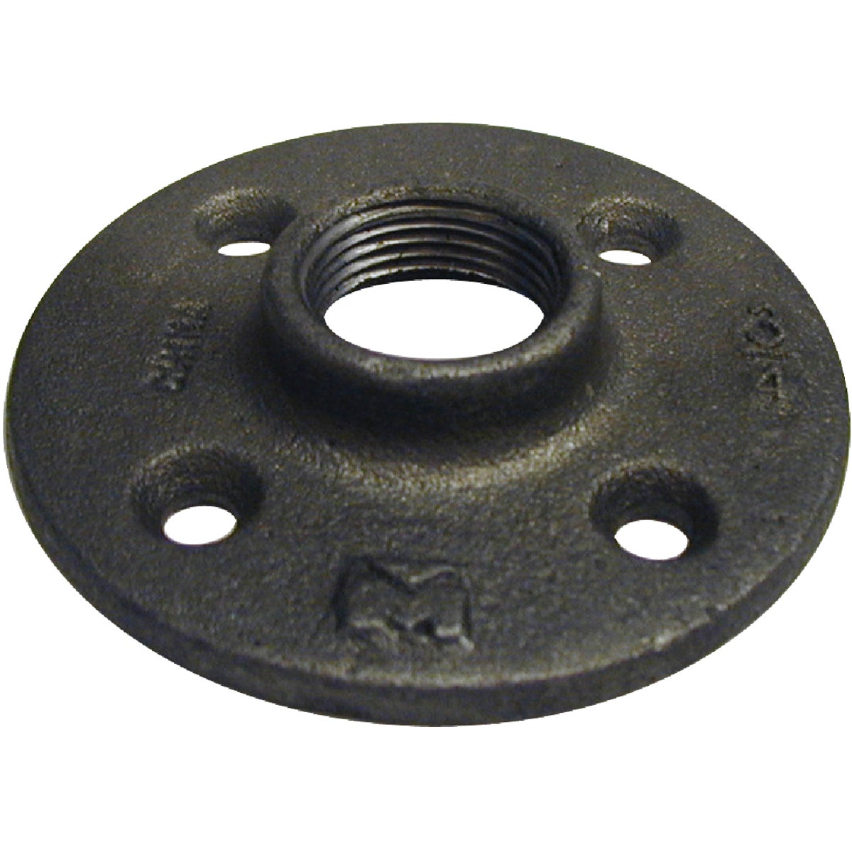 1/2" BLACK FLANGE