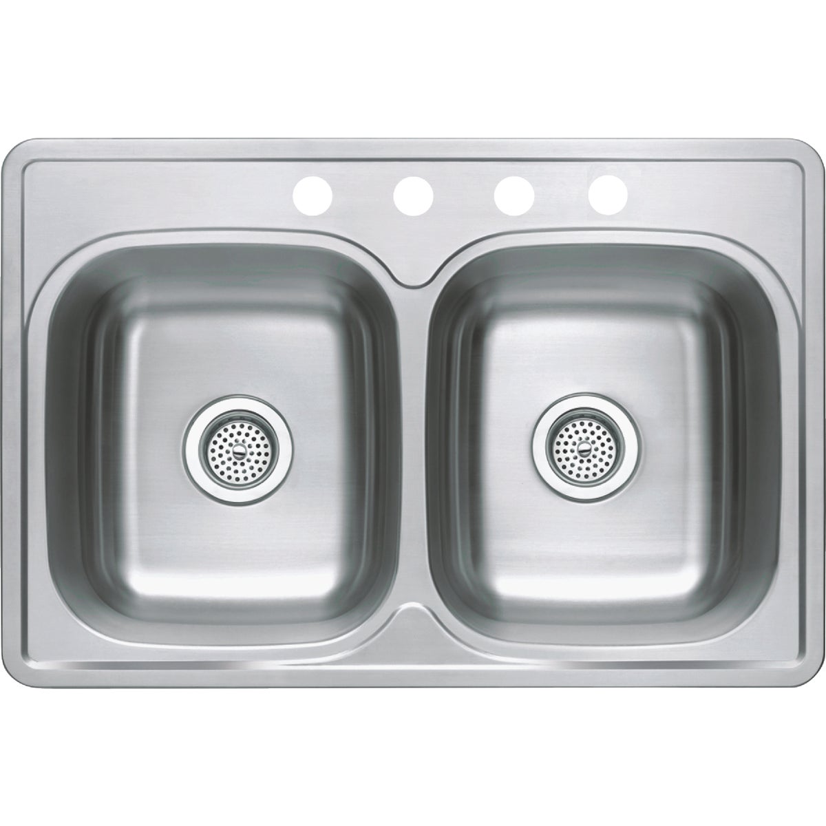 33X22X8 DBL SS SINK