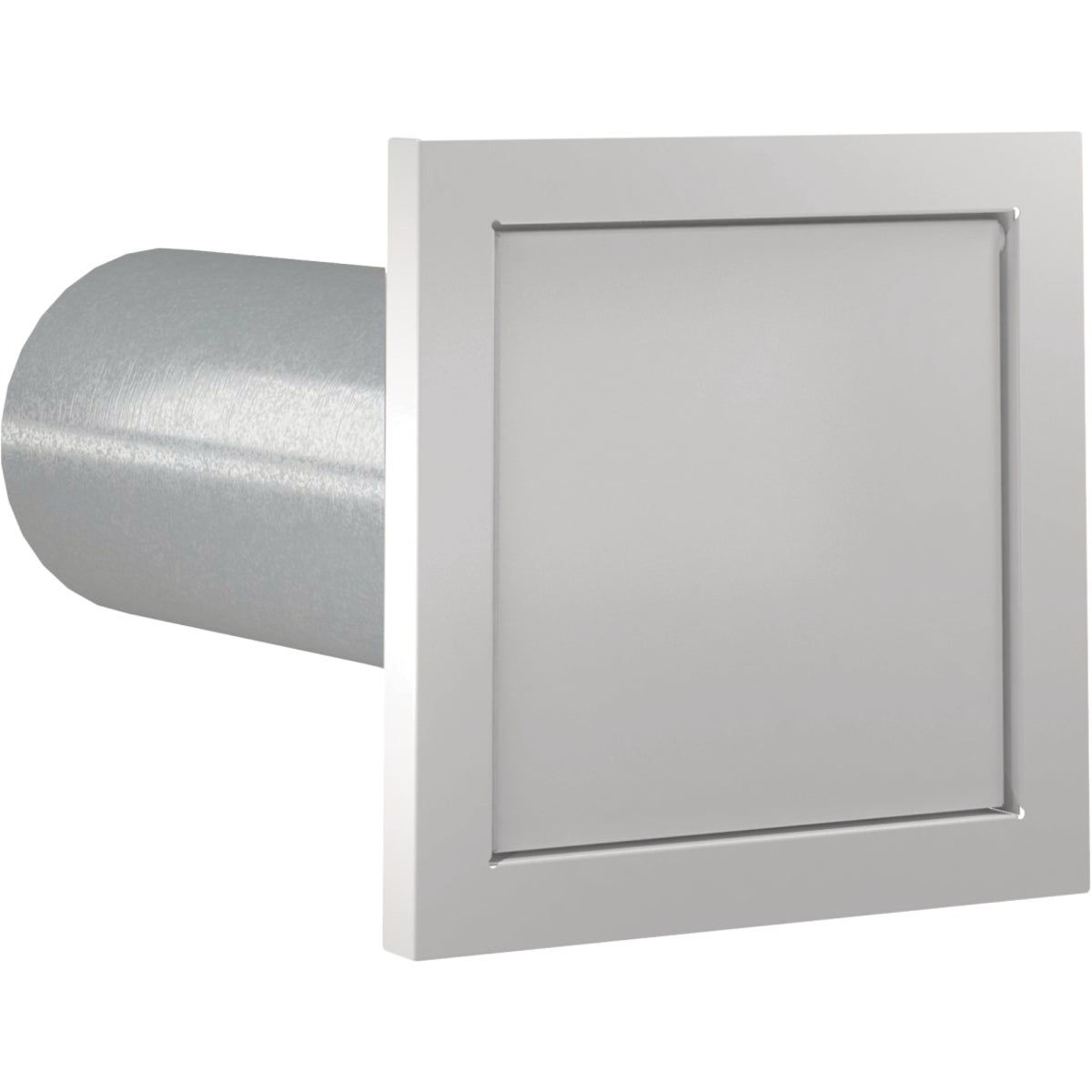 4" WHT DRYER WALL VENT