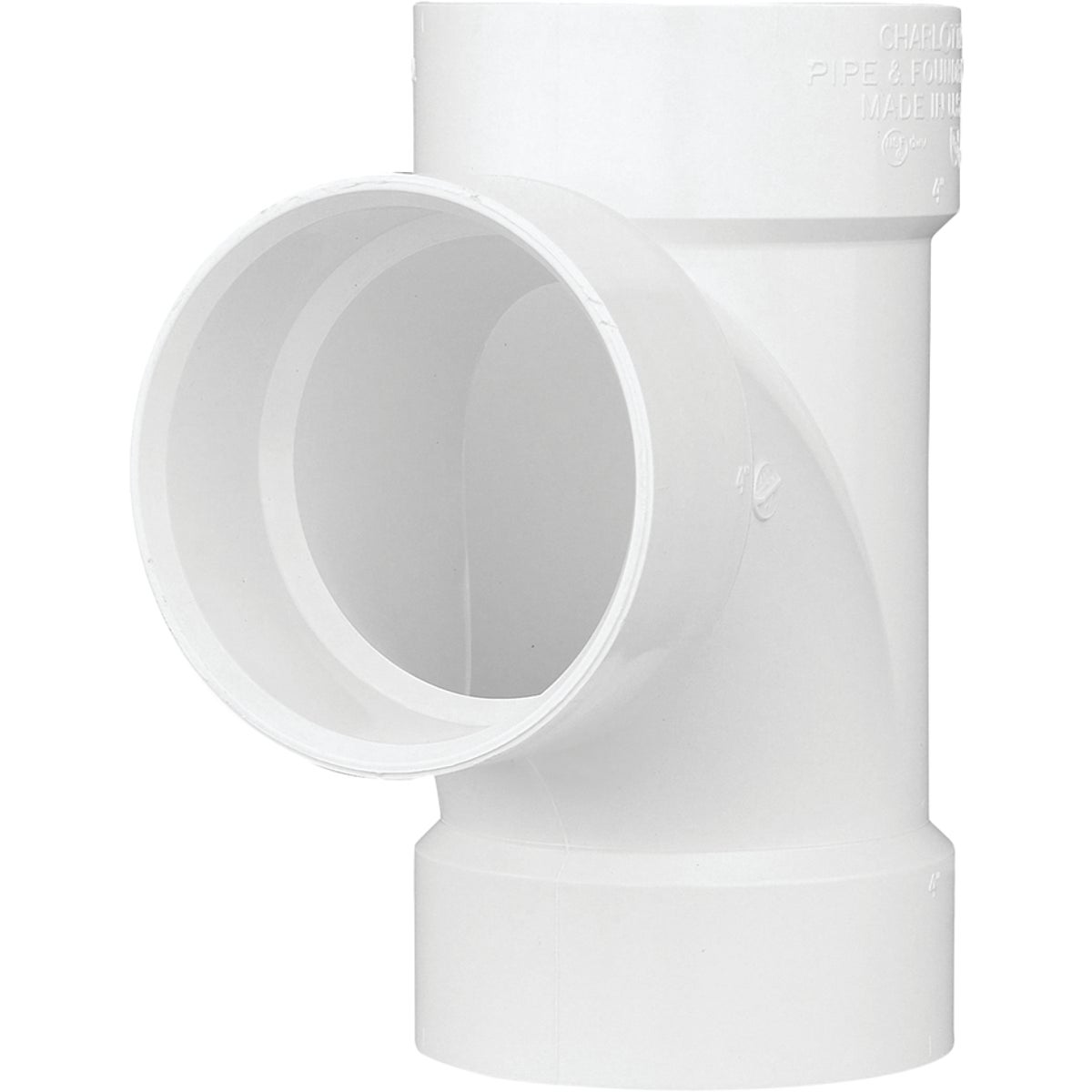 6" PVC-DWV SANITARY TEE