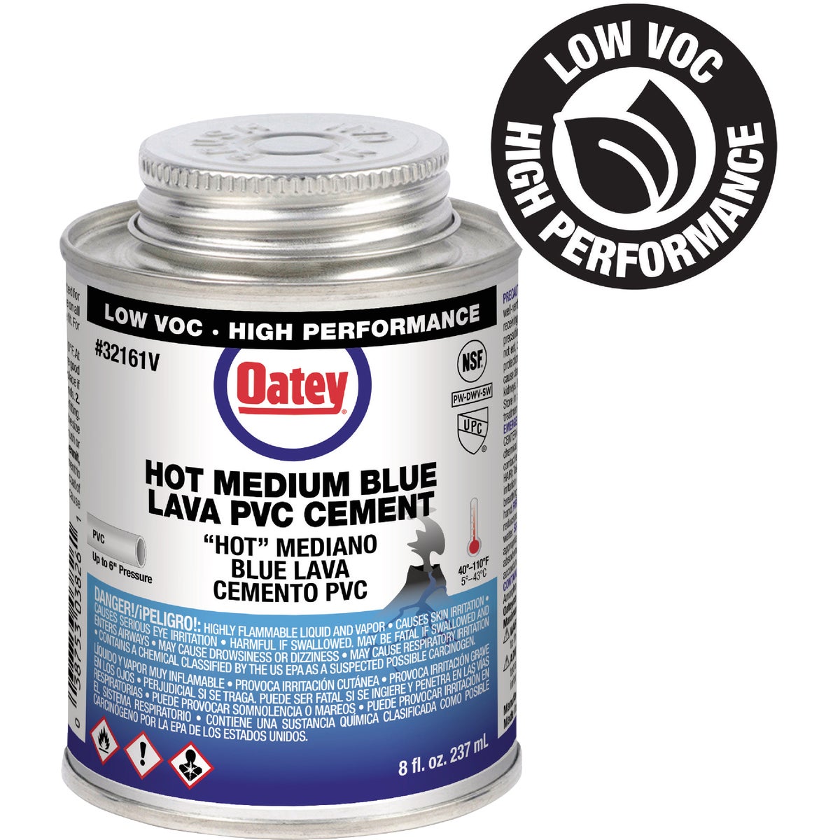 8OZ LAVALOWVOCPVC CEMENT