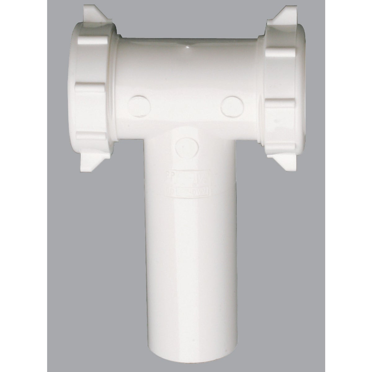 Do it Plastic Center Outlet Tee and Tailpiece 494895