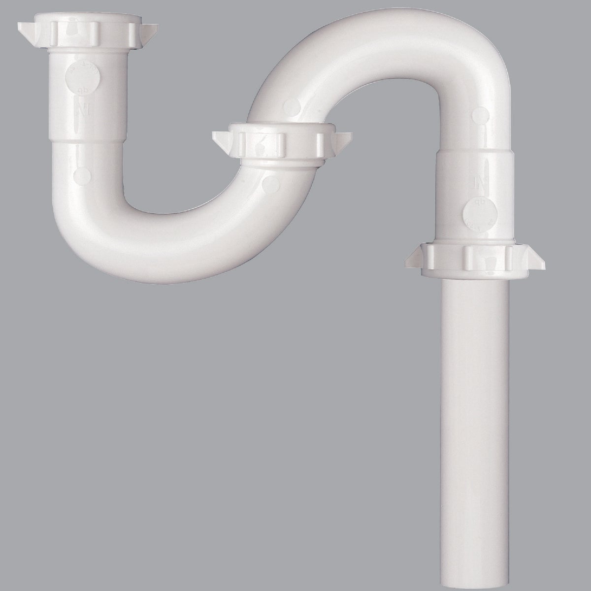 Do it White Plastic S-Trap 494917
