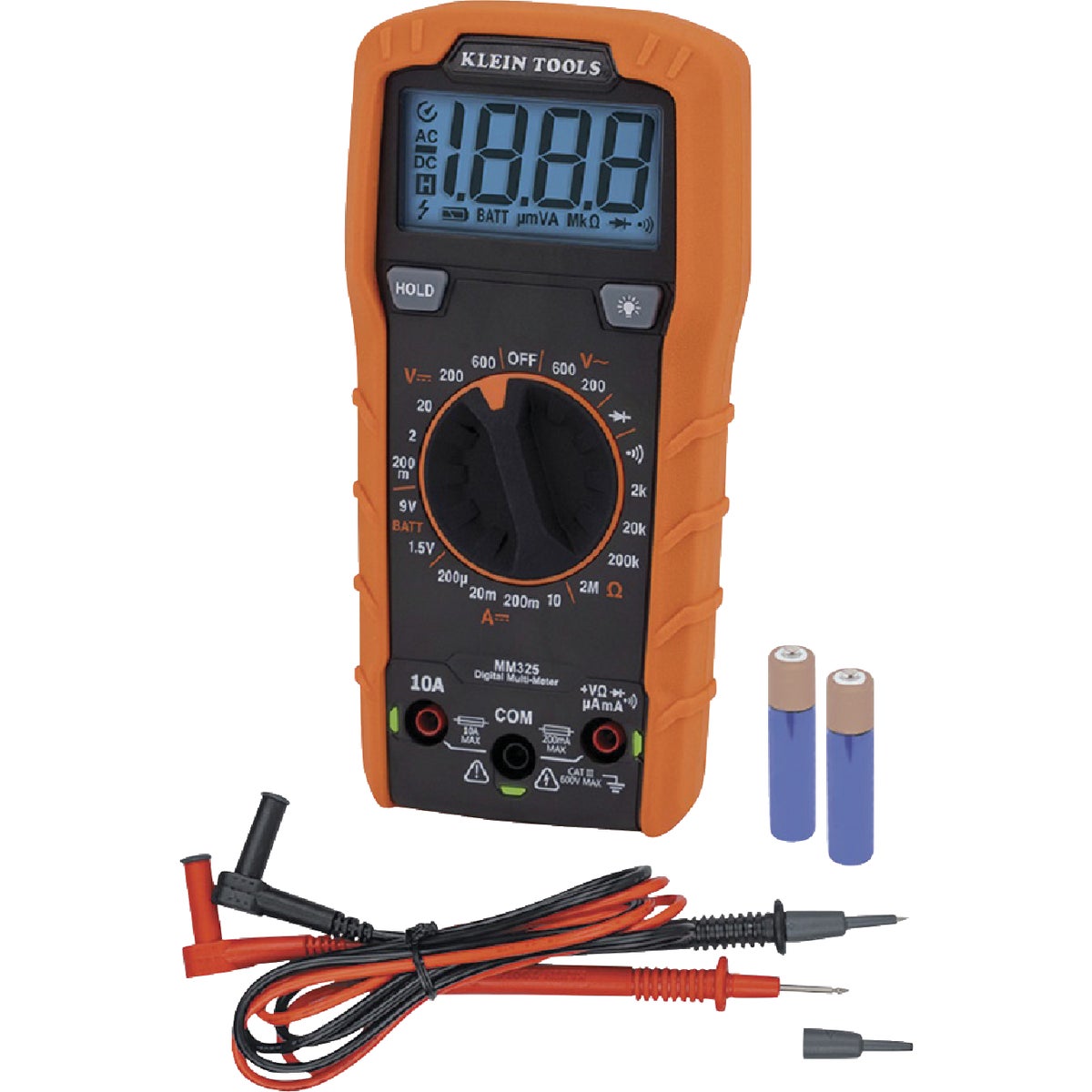 600V MAN RANGE DIG METER