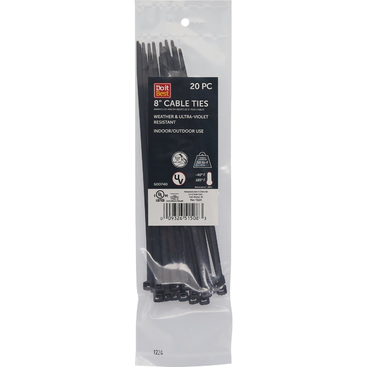 Do it Weather Resistant Cable Tie 500740