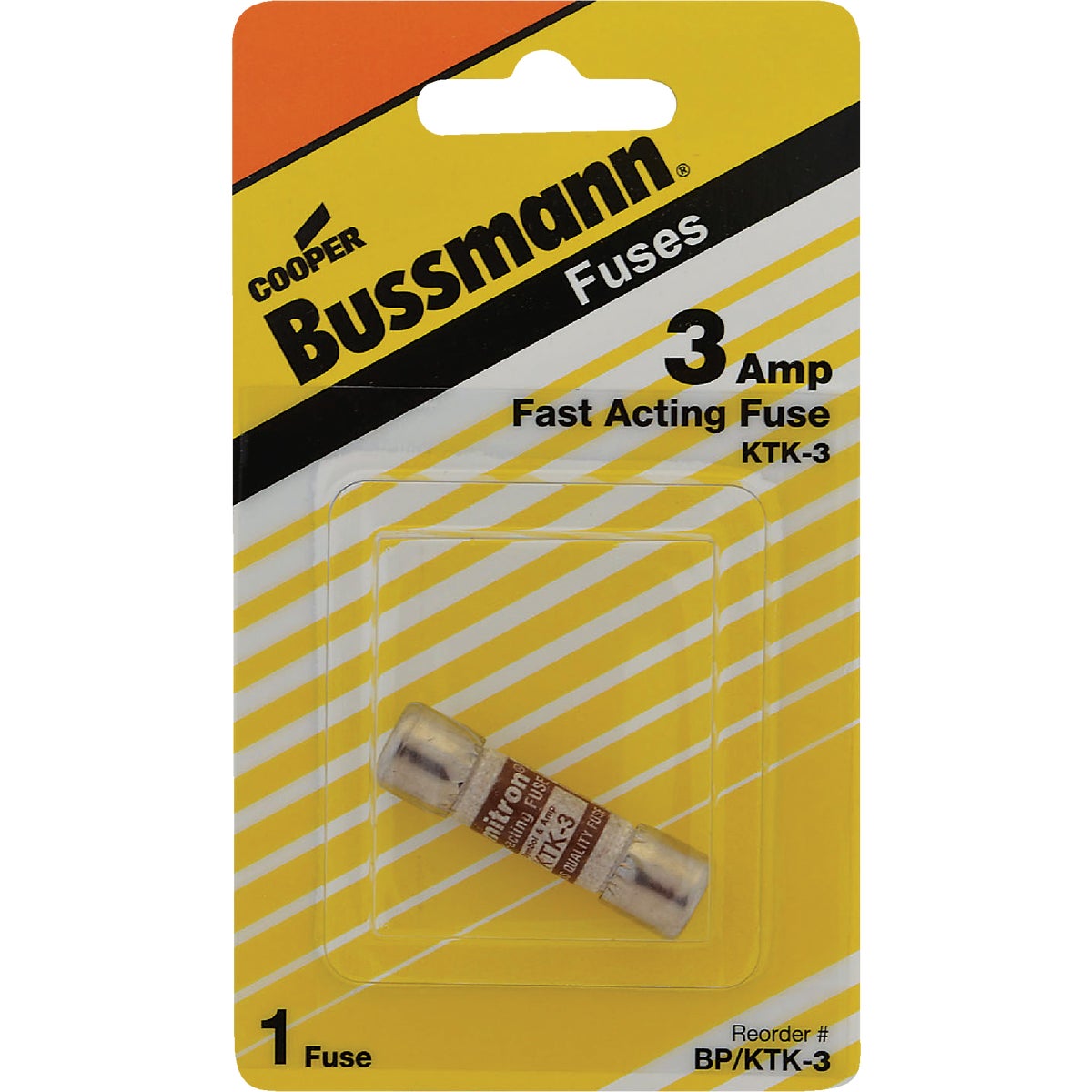 KTK 3A FAST ACTING FUSE