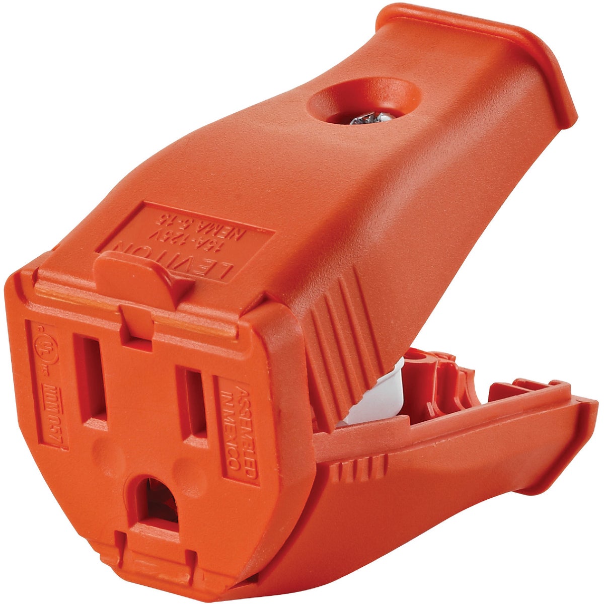 15A ORANGE GRD CONNECTOR