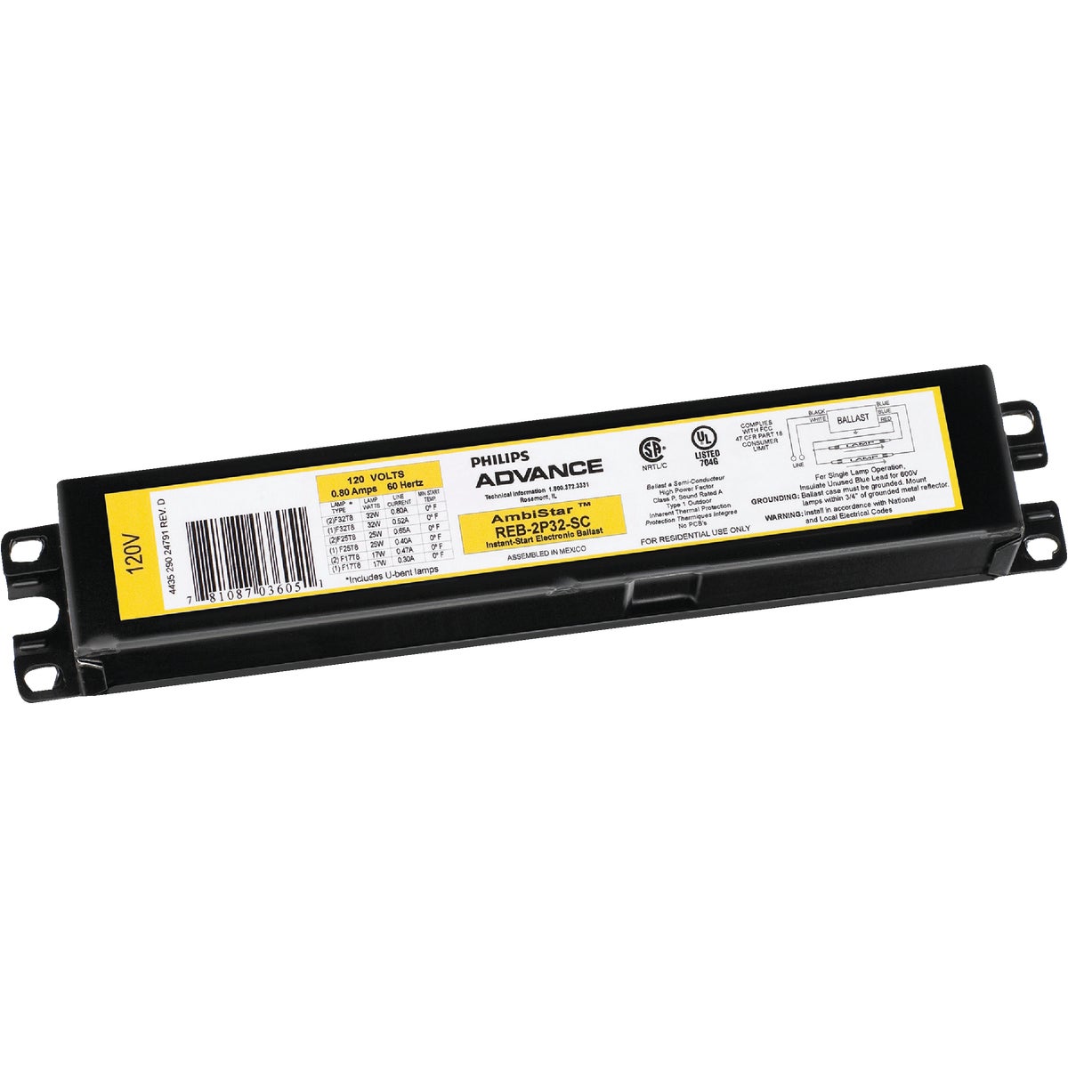 F32T8 ELECTRONIC BALLAST
