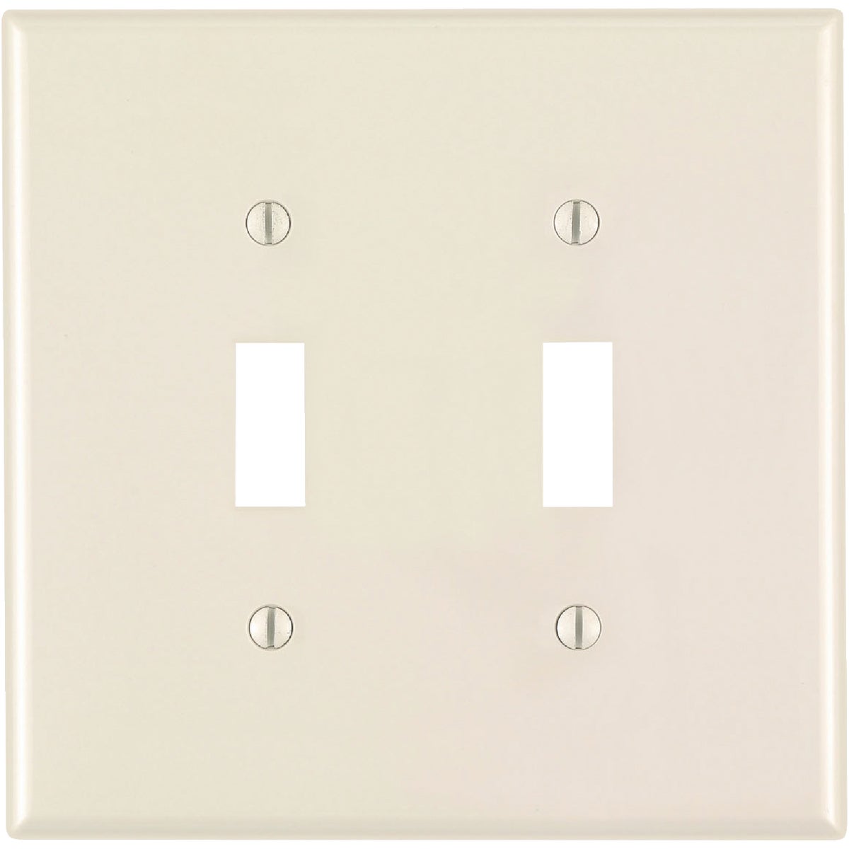 LT ALM 2-TGL WALL PLATE