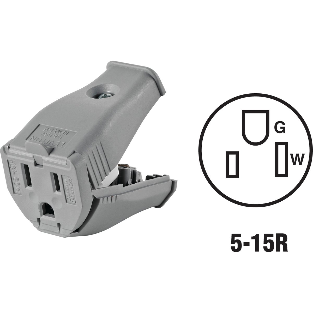 GRAY 15A CONNECTOR