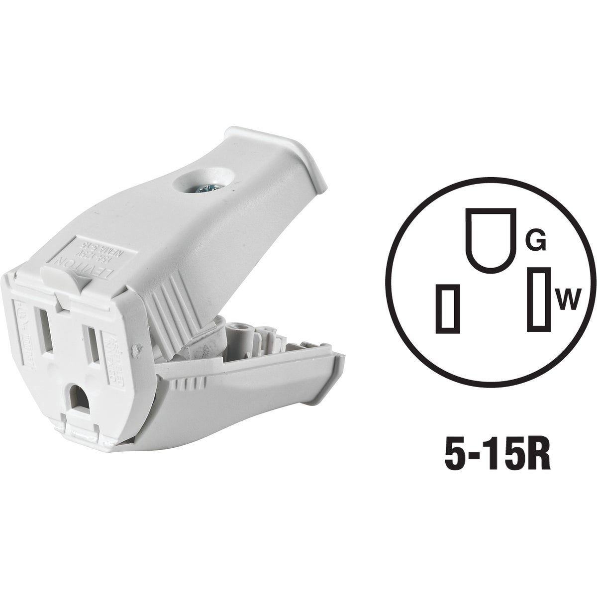 WHITE 15A CONNECTOR