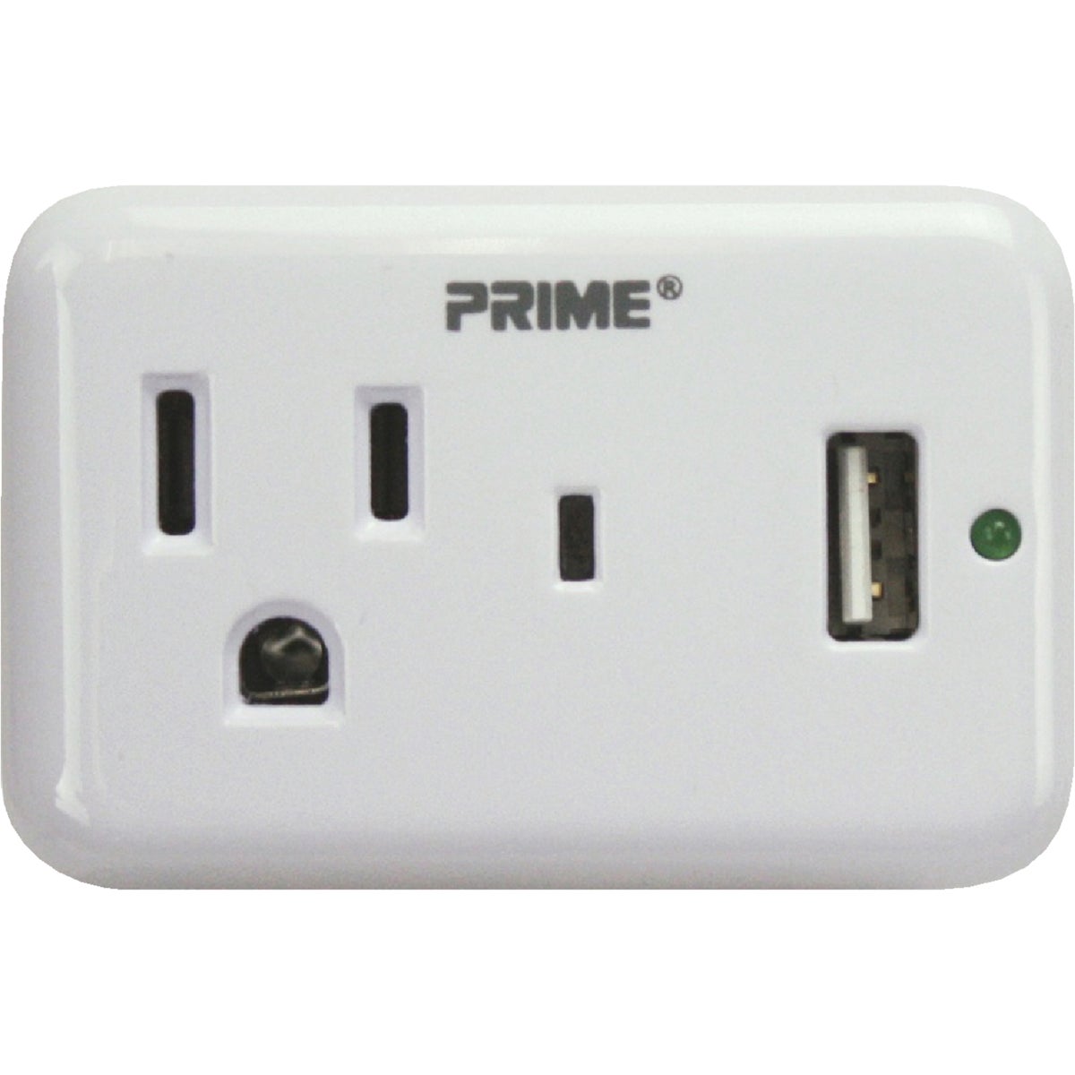 1 OUTLET SURGE TAP W/USB