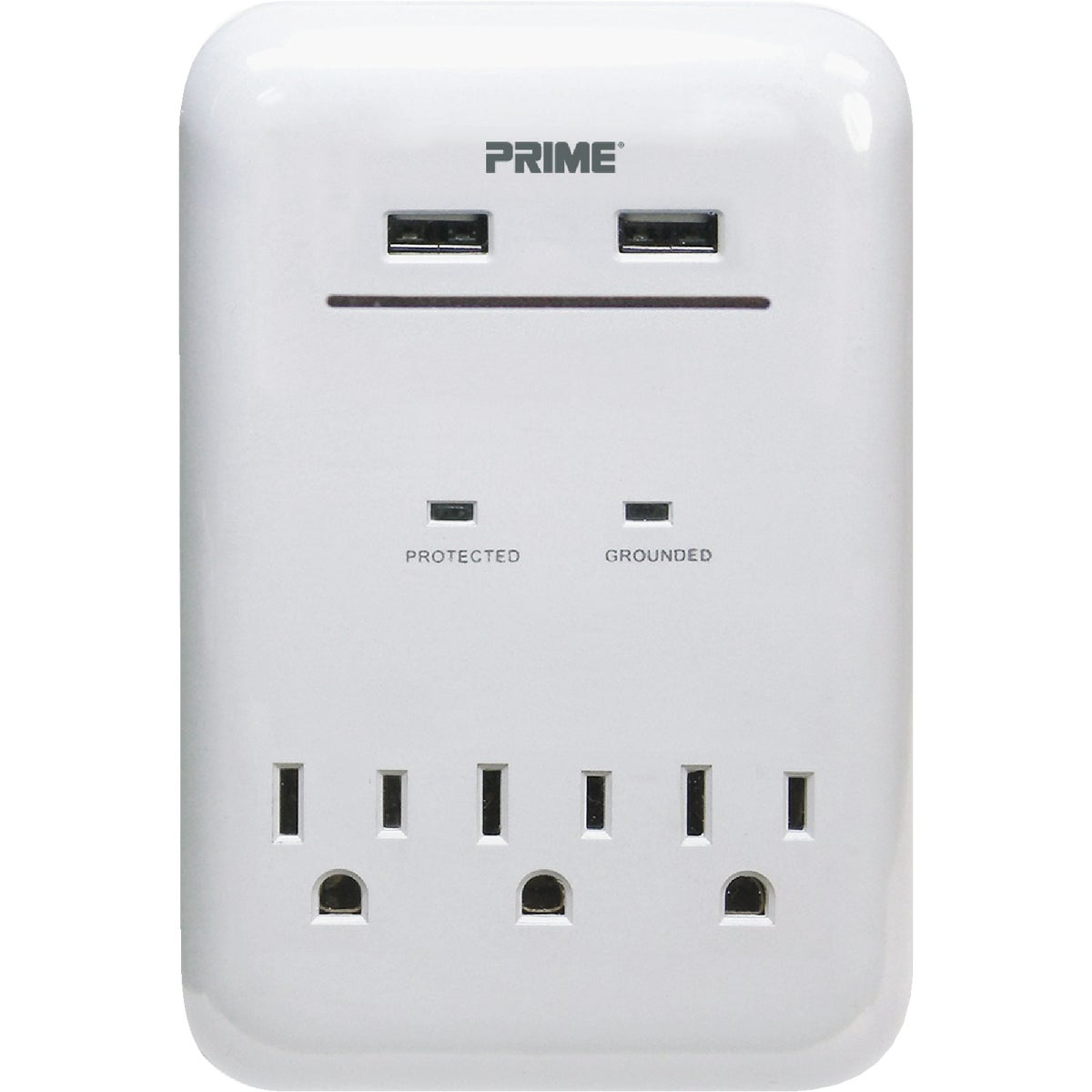 3 OUTLET SURGE TAP W/USB