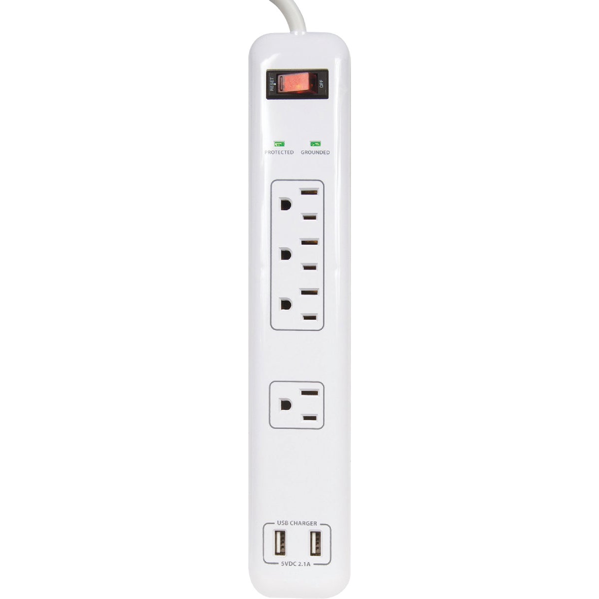 4 OUTLET SURGE W/USB