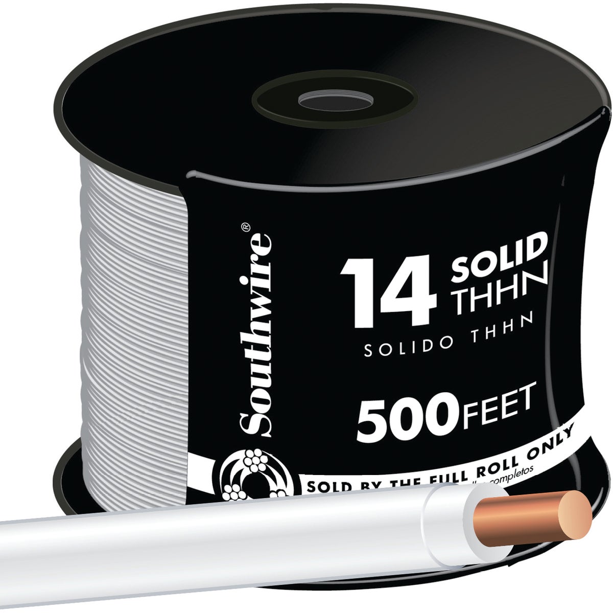 500 14SOL WHT THHN WIRE