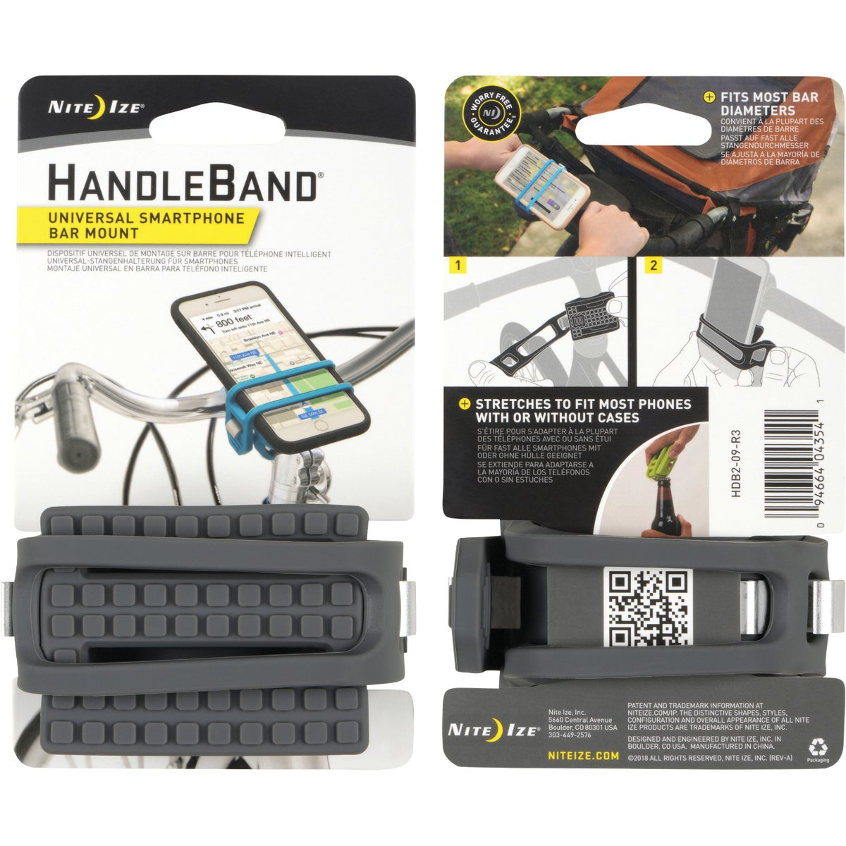 BLACK HANDLEBAND MOUNT