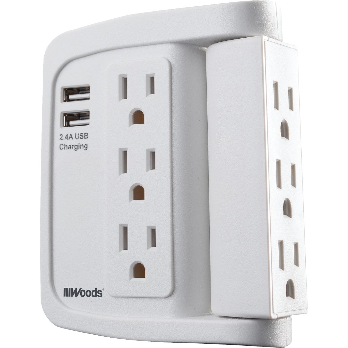 6 OUTLET USB SWIVELTAP