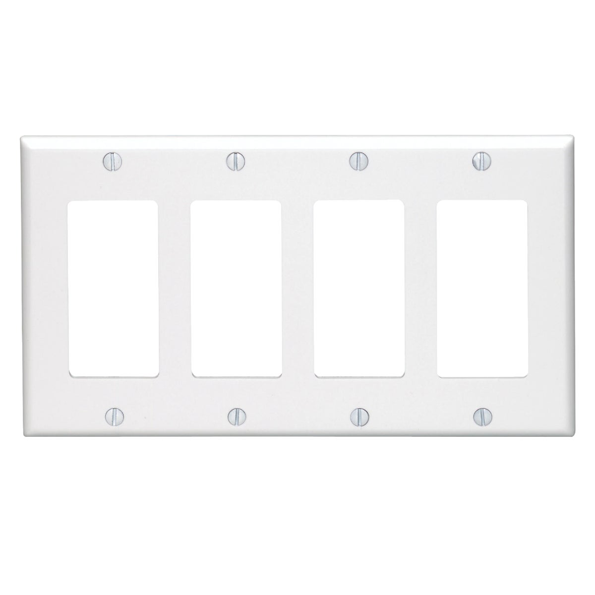 WHT 4-GFI WALL PLATE