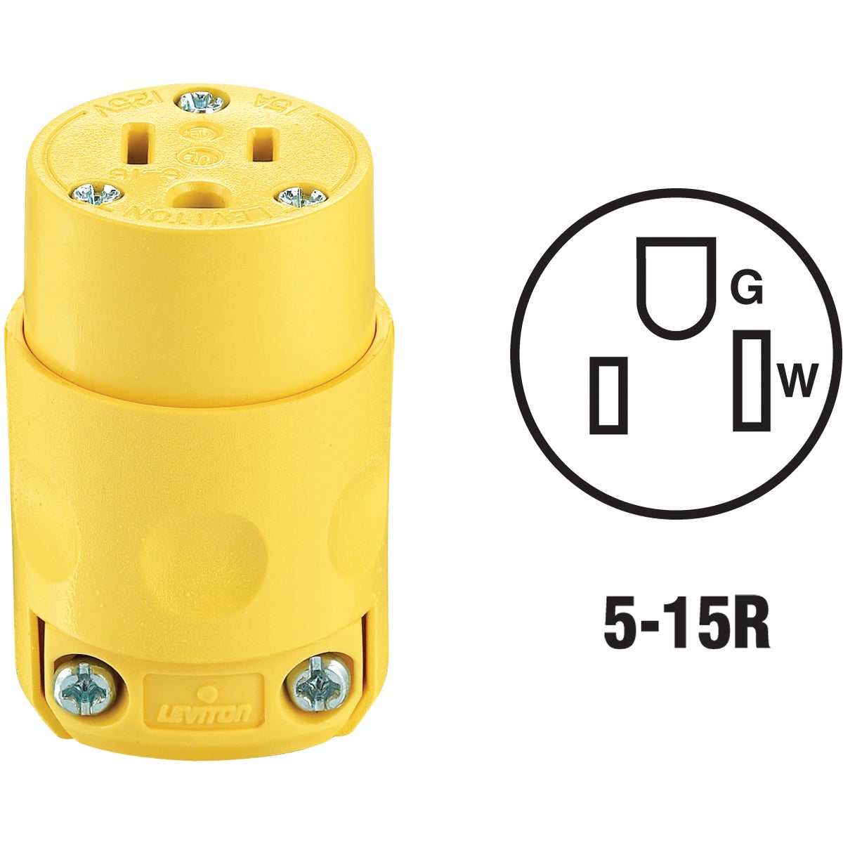 YEL GRND CORD CONNECTOR
