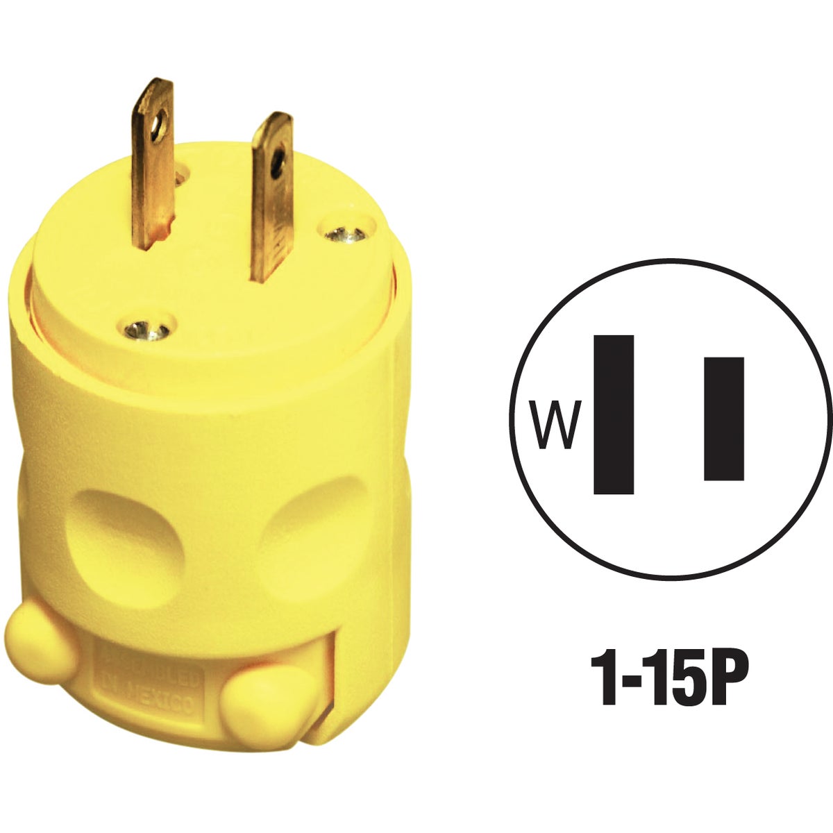 YEL CORD PLUG