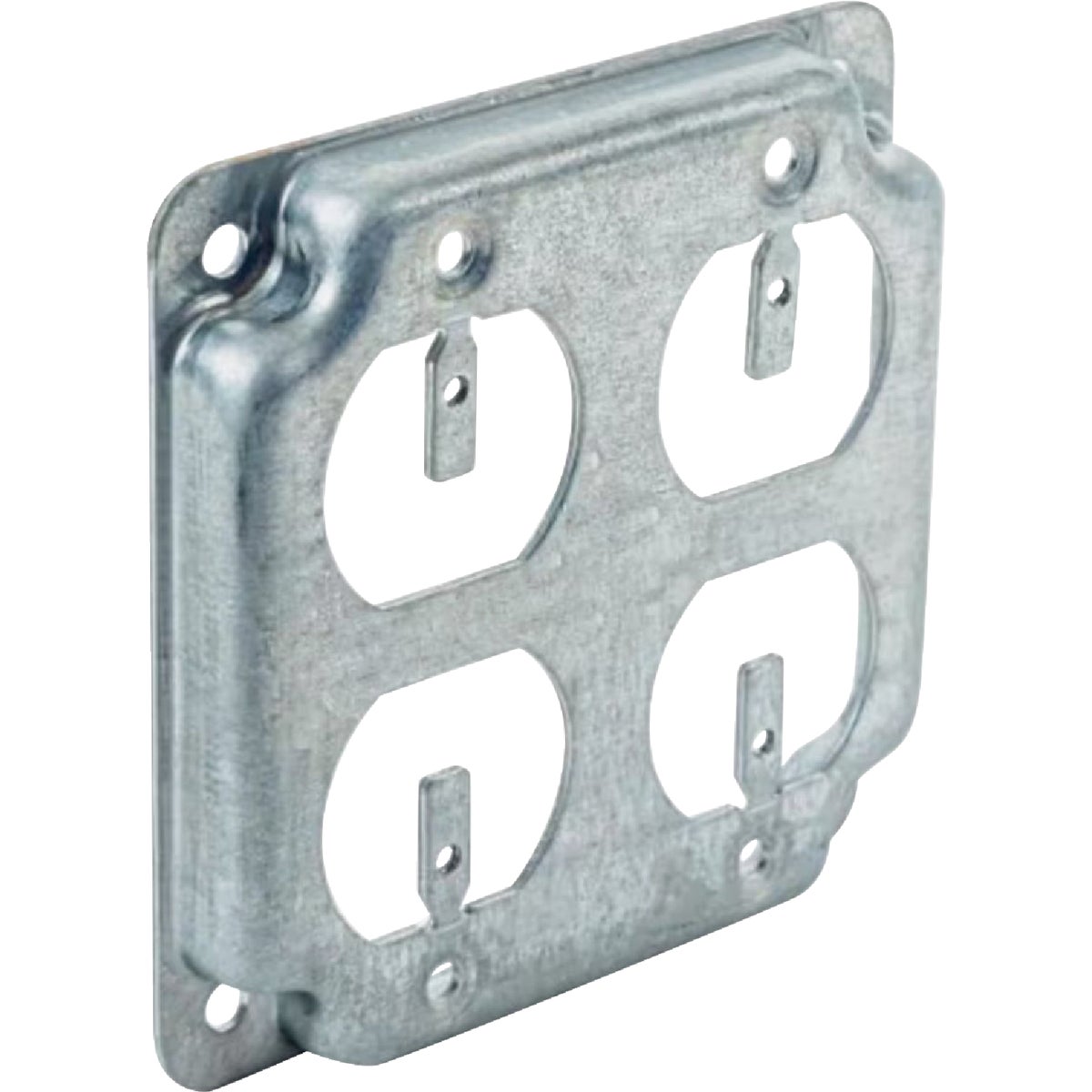 4" SQ 4-OUTLET BOX COVER