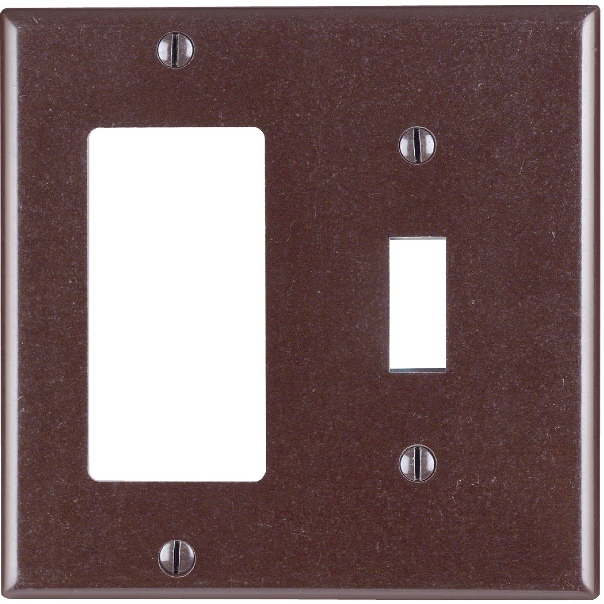 BRN GFI/TOGL WALL PLATE