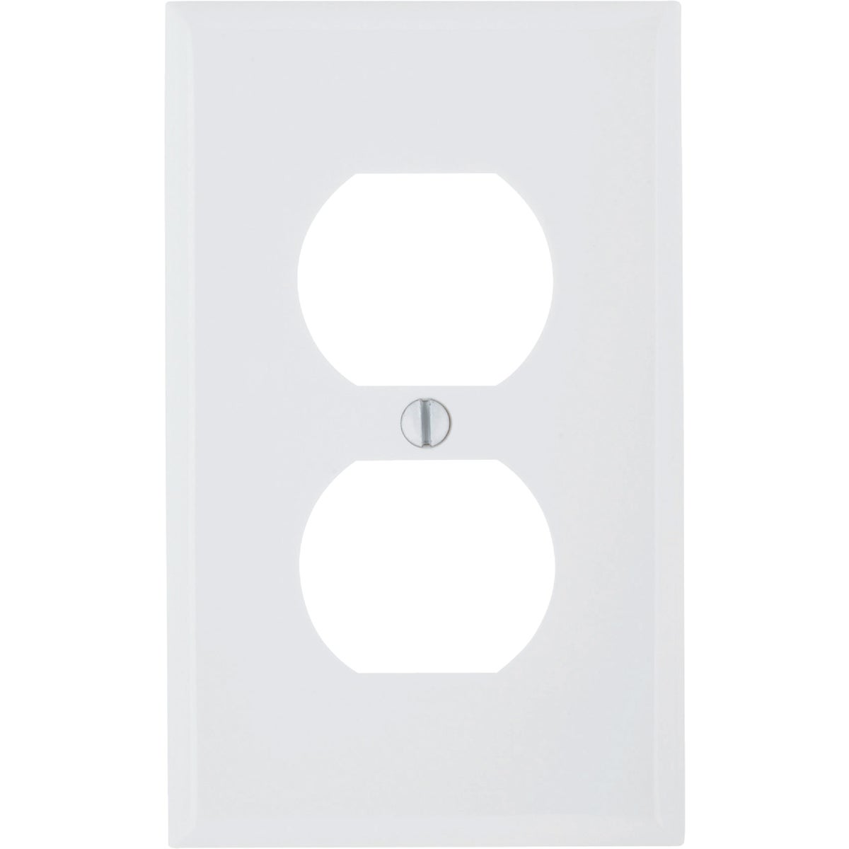 WH DUPLEX WALLPLATE